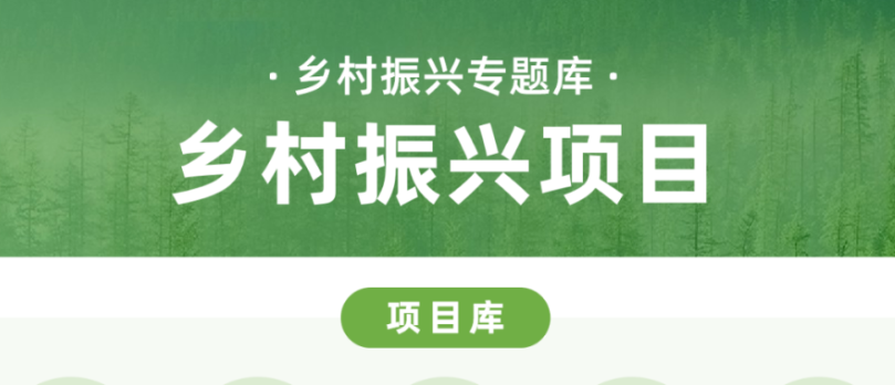 乡村振兴专题库重磅上线，7大模块助力涉农信贷营销、乡村产业发展